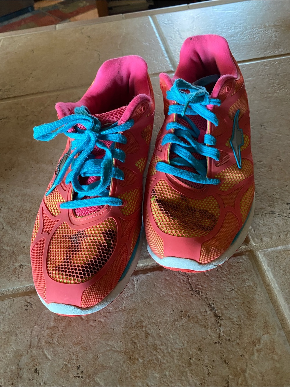 Avia Pink and Blue Women's Athletic Shoes